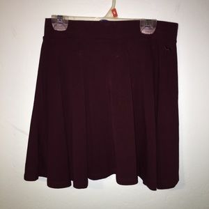 Maroon colored Victoria Secret Pink skirt